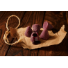 Traditional raspberry cuberdons