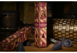 Traditional raspberry cuberdons