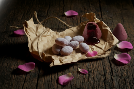 Olivettes au Cuberdon et à la Rose