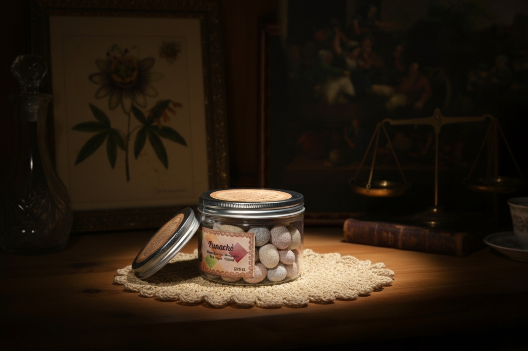 Bonbons Panaché - Boîtes à couvercle en aluminium