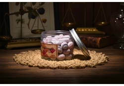 Bonbons aux Fruits Rouges - Boîtes à couvercle en aluminium