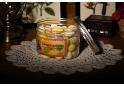 Bonbons "Saveurs Exotiques" - Boîtes à couvercle en aluminium