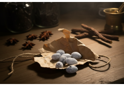 Olivettes à la réglisse et à l'anis