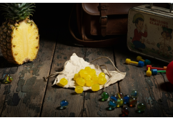 Cubes à l'ananas