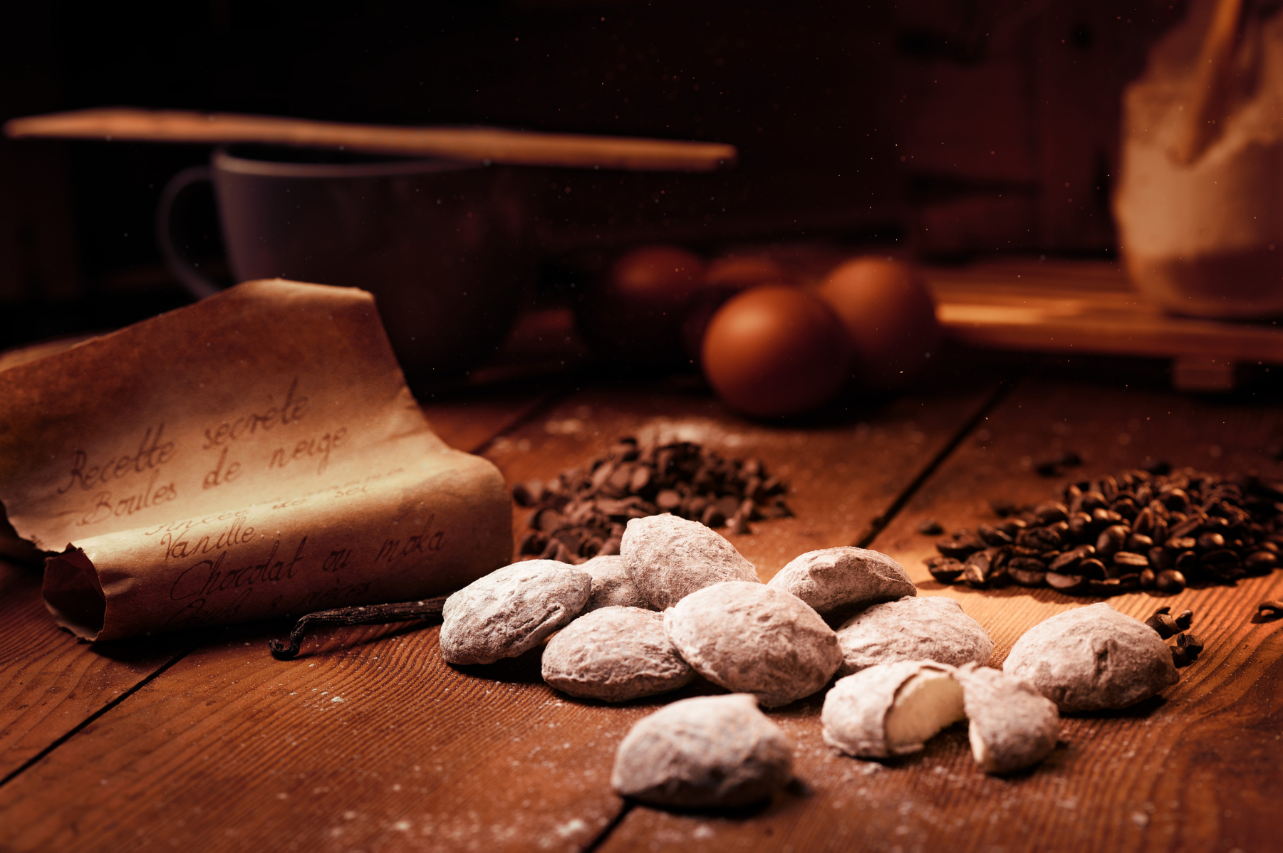 Real snowballs - Artisanal confectionery - Belgian chocolate
