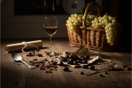 Rozijnen in Sauternes - Pure chocolade
