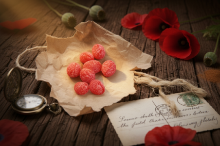 Olivettes Coquelicot