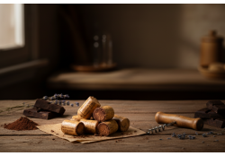 Bouchons en chocolat