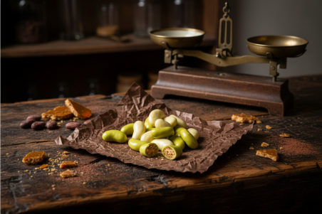 Haricots en chocolat