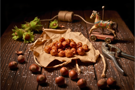 Noisettes caramélisées