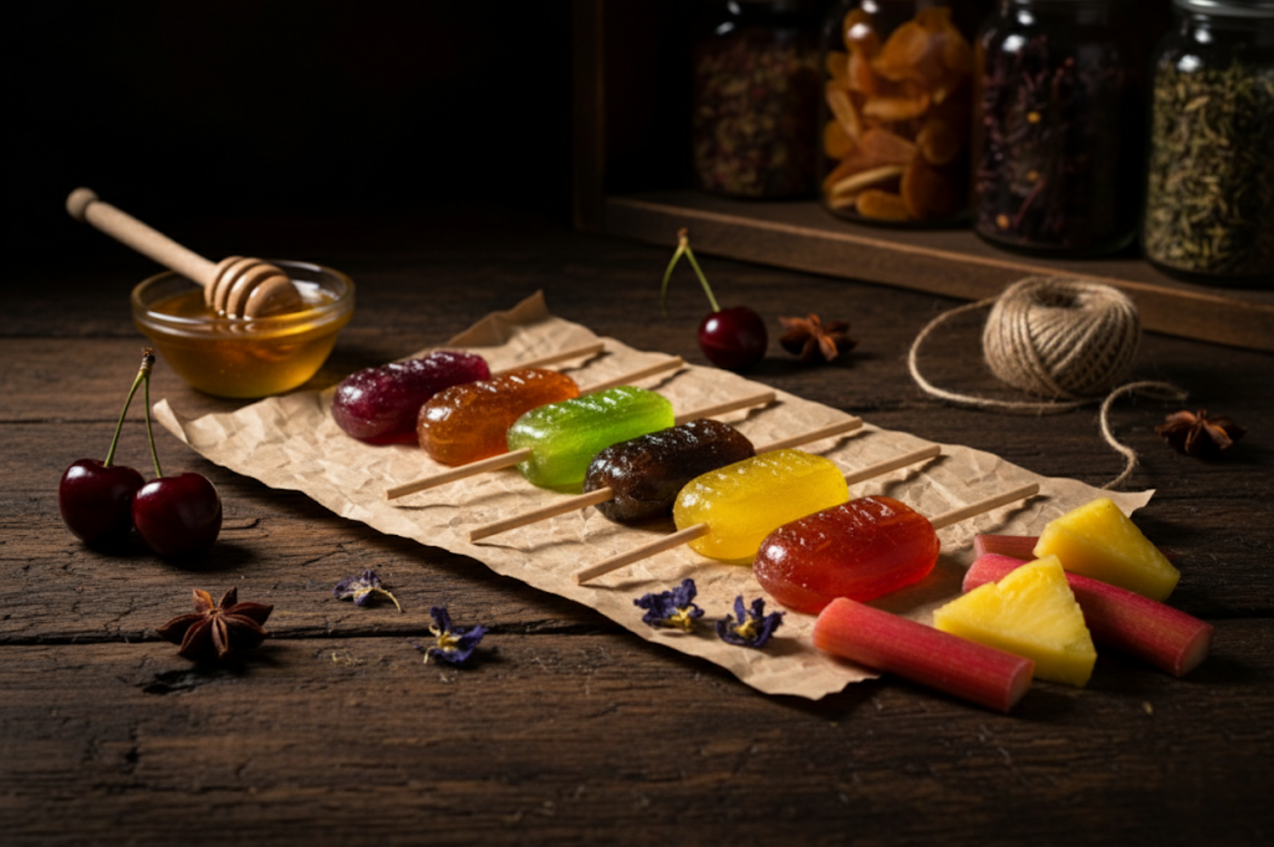 artisan lollipops
