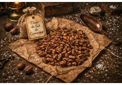 Gekarameliseerde pecannoten - fleur de sel