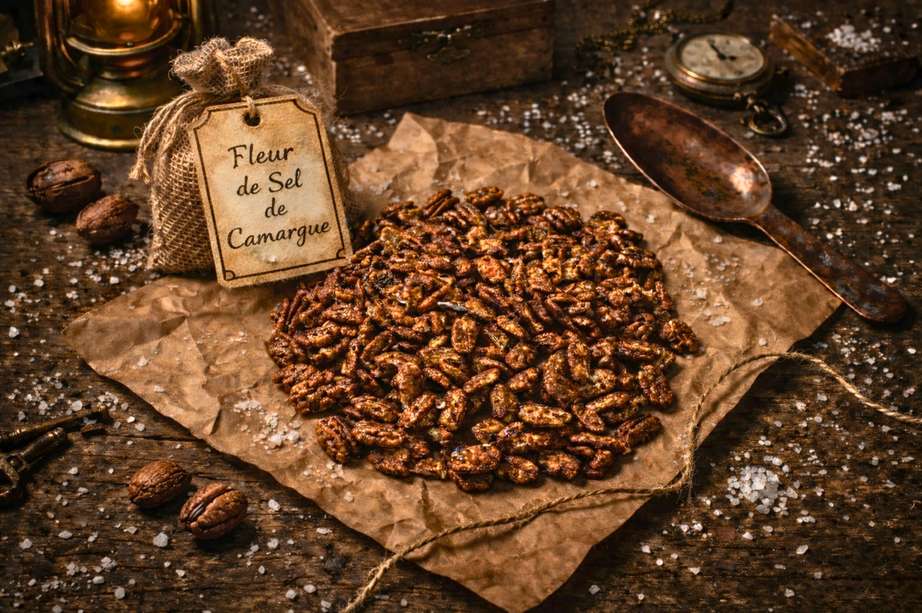 Real caramelised pecan nuts - Artisanal confectionery - Know How